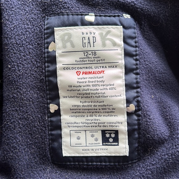 Baby Gap Winter jacket - Picture 2 of 2